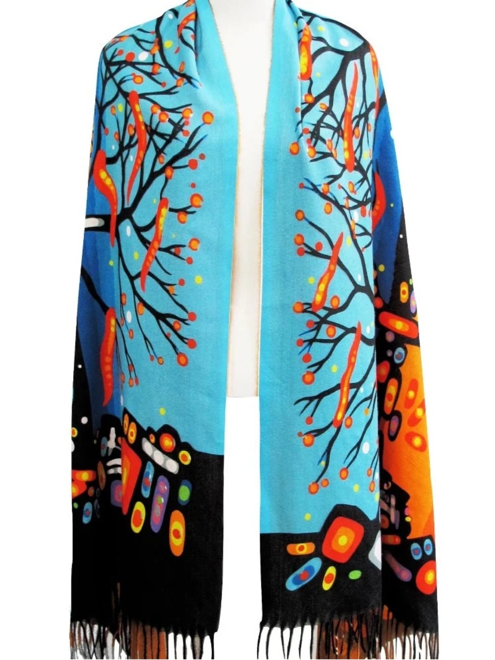 Indigenous “Every Child Matters” Shawl / Scarf (NWT)